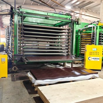 Prensa Térmica Hidráulica para Compensados Plastificados