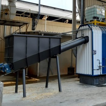 Moega de Dosadora para Alimentação de Biomassa